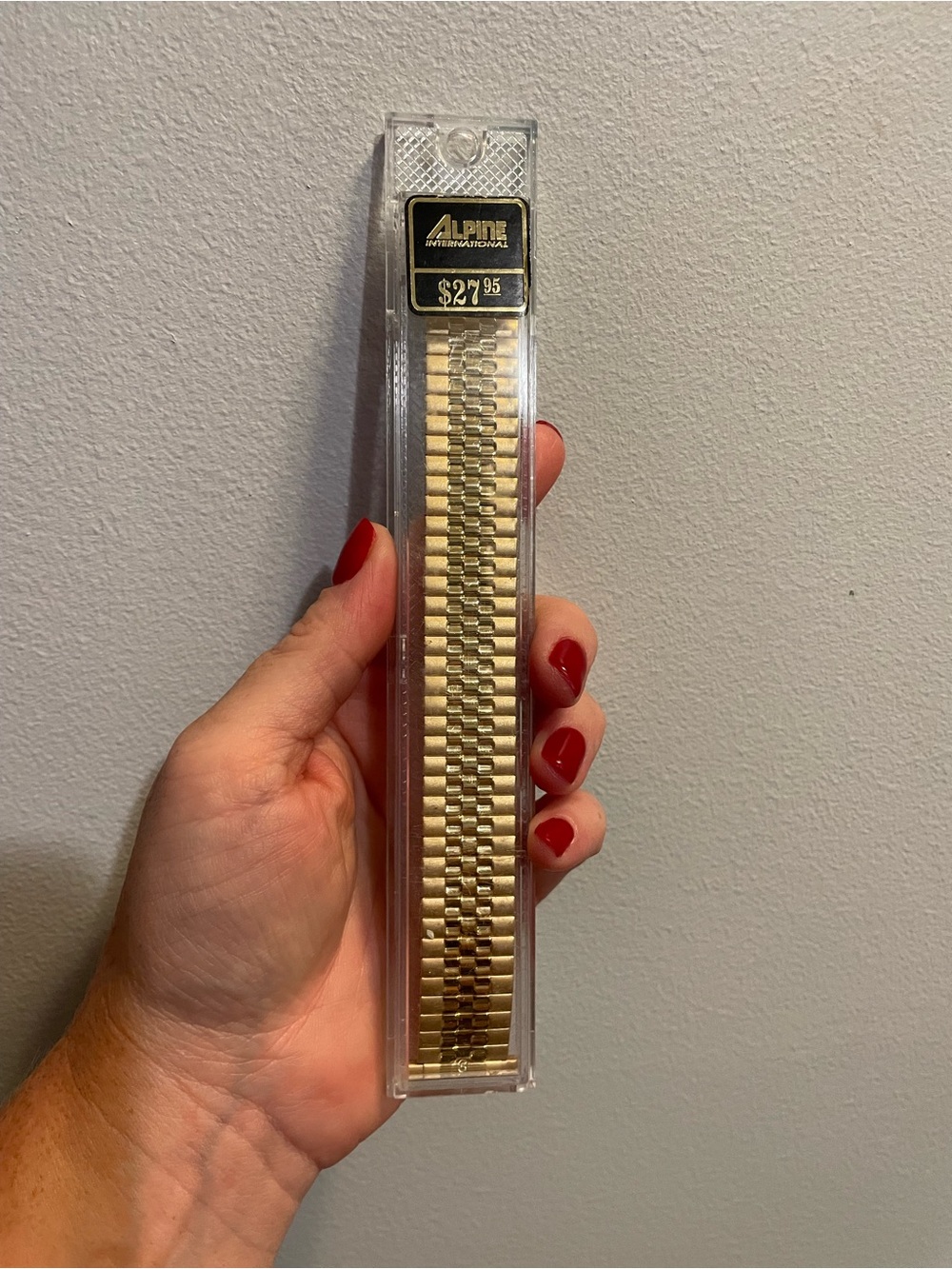 Gold Stretch Watch Band